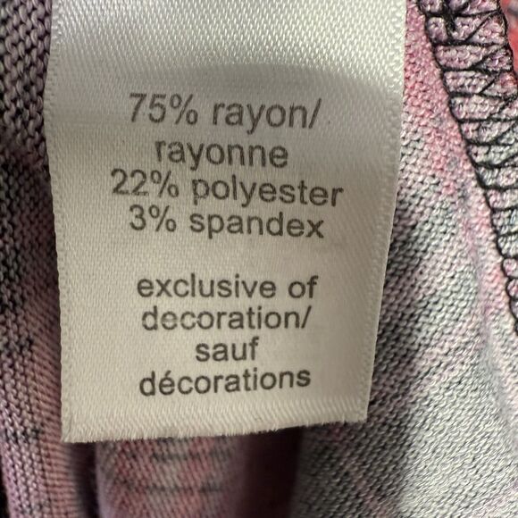 Maurices Plaid Button-Front Peplum Top Women’s Size XXL Red Black & Purple - Picture 7 of 11